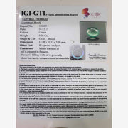 3.41 Ratti Natural emerald with Govt Lab Certificate-(34410)